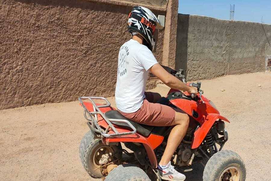 Paseo en camello y quad y spa y tratamiento de hammam
