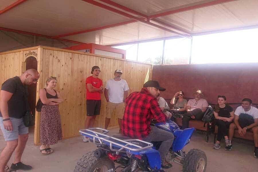 Paseo en camello y quad y spa y tratamiento de hammam