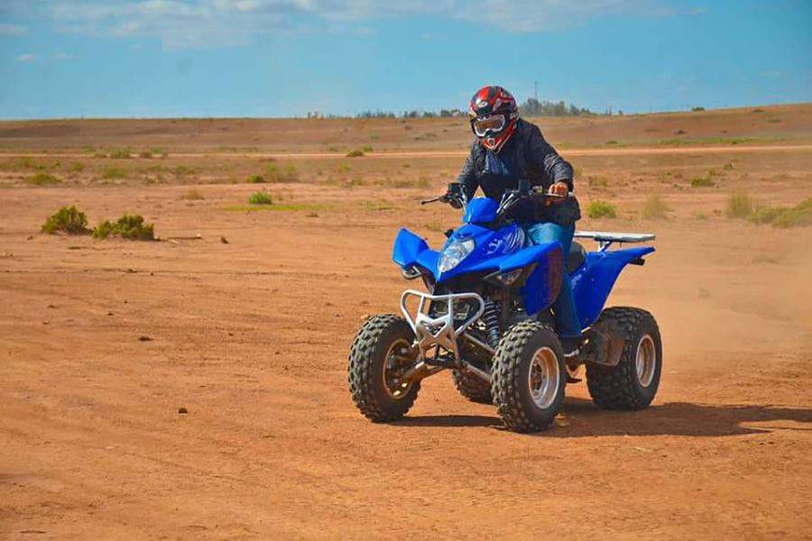 Paseo en camello y quad y spa y tratamiento de hammam