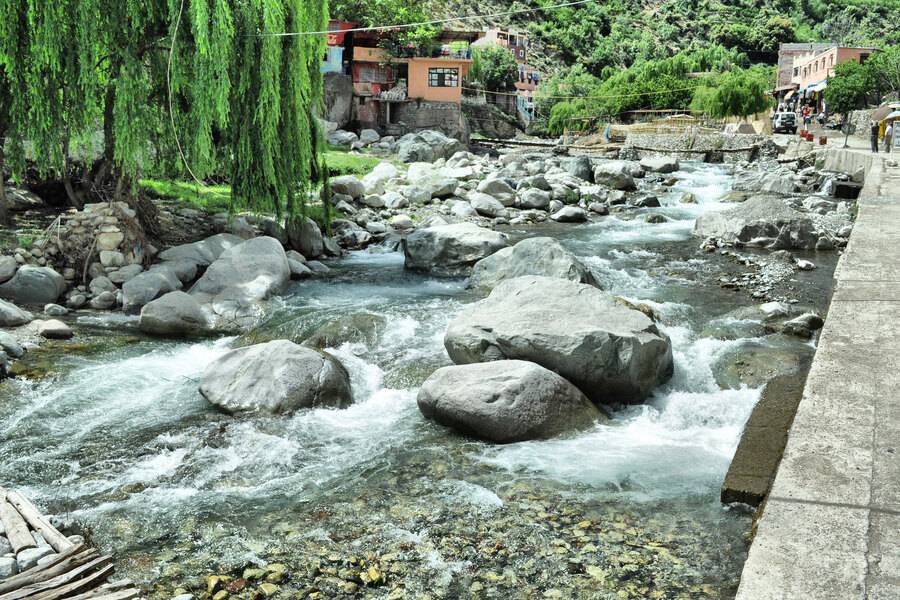 Excursión de un día al valle de Ourika y las montañas del Atlas