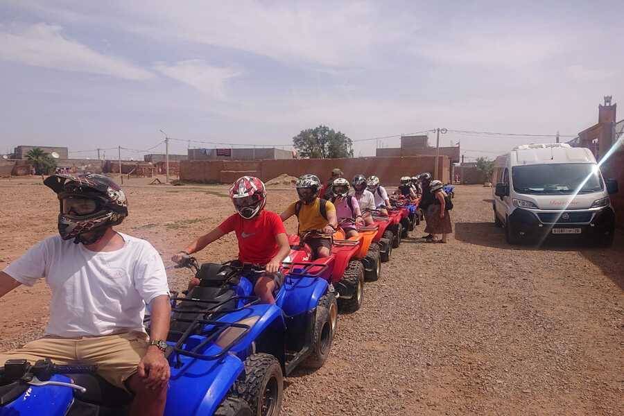 Paseo en camello y quad y spa y tratamiento de hammam