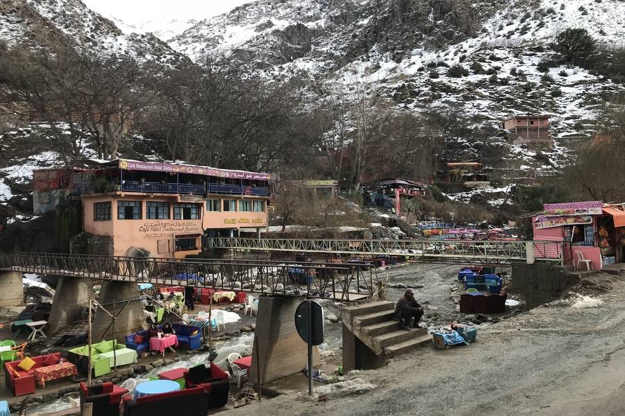 Excursión de un día al valle de Ourika y las montañas del Atlas