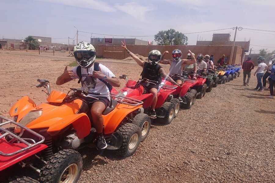 Paseo en camello y quad y spa y tratamiento de hammam