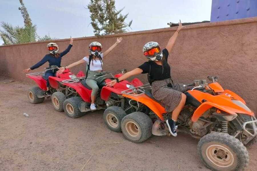 Paseo en camello y quad y spa y tratamiento de hammam