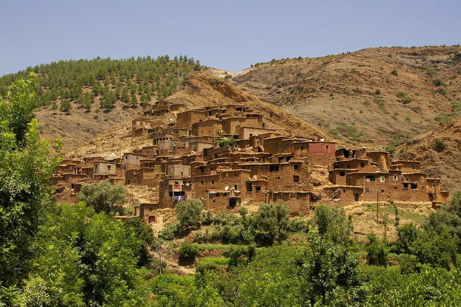 Excursión de un día al valle de Ourika y las montañas del Atlas