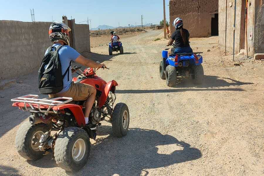 Paseo en camello y quad y spa y tratamiento de hammam
