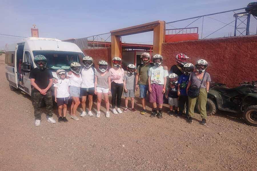 Paseo en camello y quad y spa y tratamiento de hammam