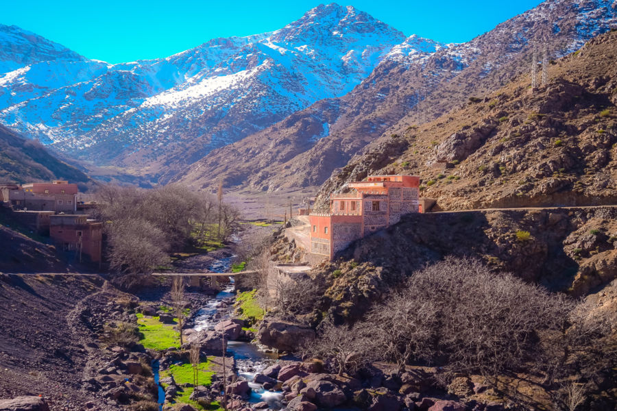 Tour por las montañas del Atlas y el desierto de Agafay con almuerzo y paseo en camello