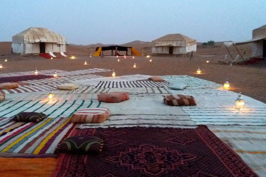 Tour privado en el desierto de Merzouga en media pensión saliendo de Casablanca