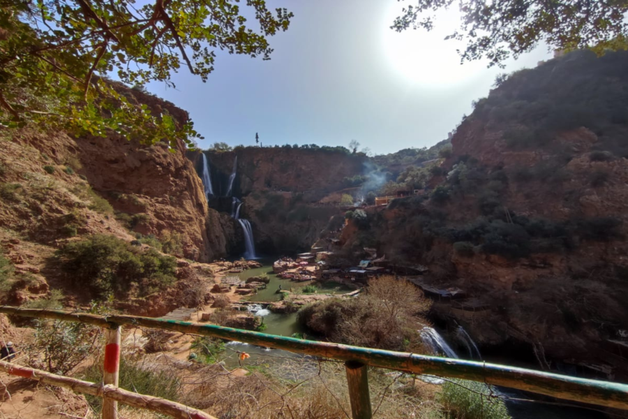 Tour de día completo a las cascadas de Ouzoud con paseo en barco