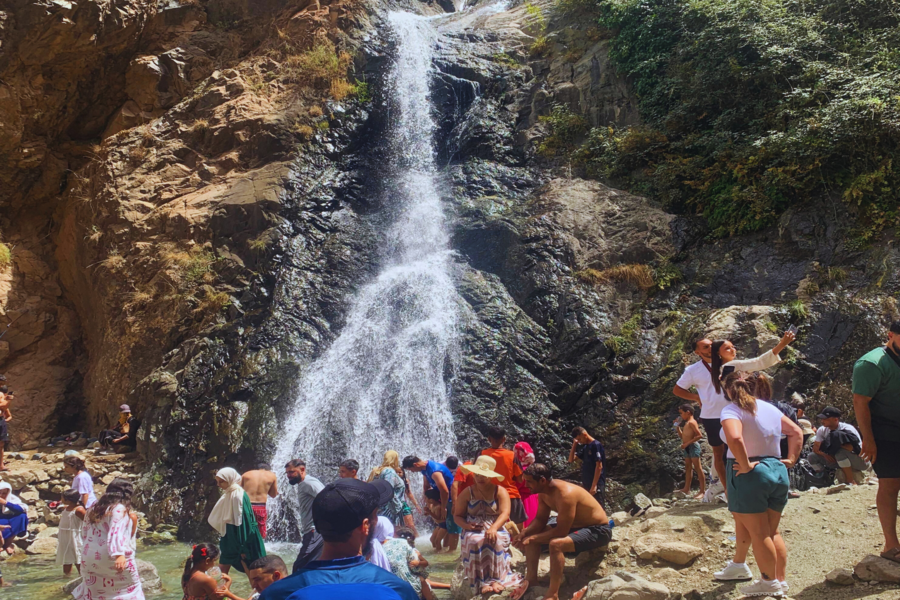 Excursión de un día al valle de Ourika y las montañas del Atlas